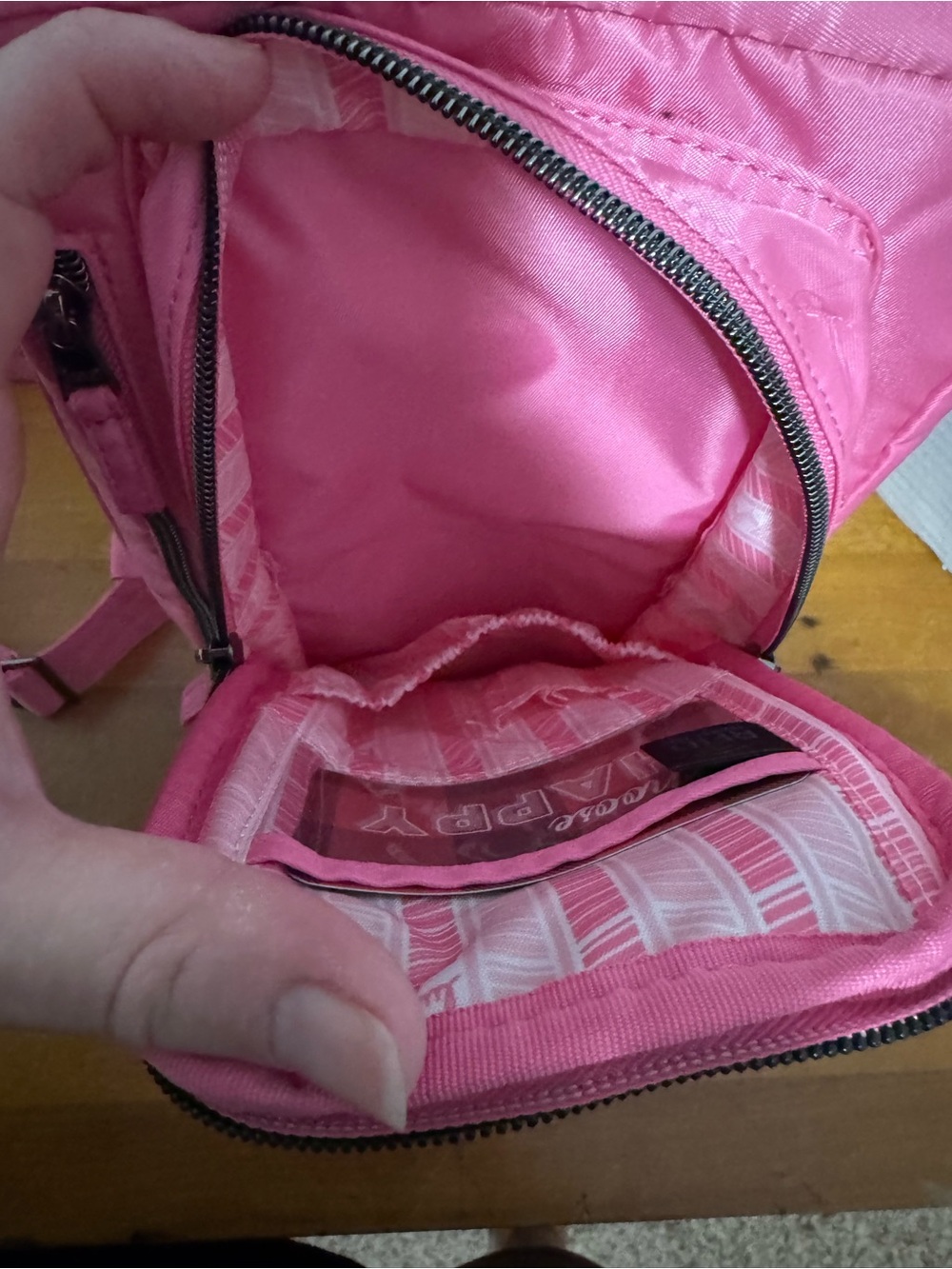 Lug Tailback Sling Bag in Perfectly Pink - Picture 4 of 6